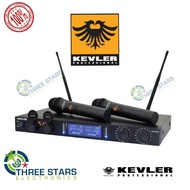 Original Kevler Professional UM-200S Dual UHF Professional Wireless Handheld Microphone, 32 Selectab
