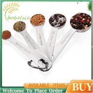 Metal Measure Spoon Tablespoons with Engraved Metric & US Measurements for Dry and Liquid Ingredient