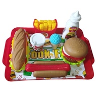 Girls Toys Cooking Cuisine Burger Ice Cream Sauce LF 50 Maenan Children Ages 3 4 5 Years