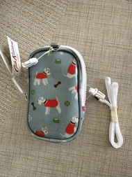 Cath Kidston 狗狗圖案拉鍊零錢包 /散紙包