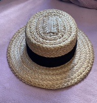 Adjustable Costume STRAW BOATOR HAT 復古紳士帽/編織草帽