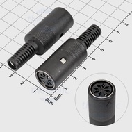 [3 Pieces]- 7-Pin Female DIN Head Smart Component Wire Connector