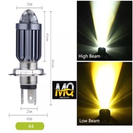 Đèn Pha Led Bi Cầu 2 Mầu Cos Vàng Pha Trắng Chân H4 Bảo Hành 06 Tháng mQ.shop