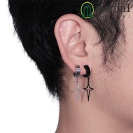 MARTIN1 Cross Clip Earring Drop Earring Gift Punk Geometric Cool Fake Piercing Non-Piercing Earring