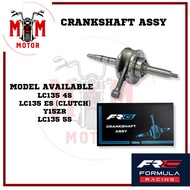FRG FORMULA ORIGINAL CRANKSHAFT LC135 4S ES LC135 5S 55C Y15ZR 2 BEARING YSUKU HAND CLUTCH TANGAN