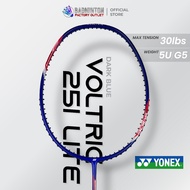 YONEX Voltric Lite 25i (Dark Blue) Badminton Racket - 5UG5 Max Tension 30 LBS