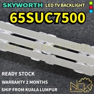 65SUC7500 SKYWORTH TV LED BACKLIGHT BARU READY STOCK