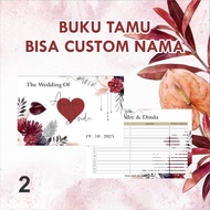 GUEST BOOK, WEDDING GUEST BOOK