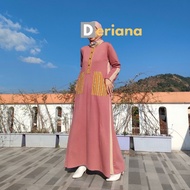 Deriana Project Dress Kekinian Maylea Series Peach