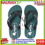 Sandal Jepit Ando Voltus Basic Black Sendal Jepit Pria Aneka Warna Karet Rubber Anti Slip