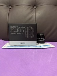  罕有三年保養 剛剛12月買 全新一樣 全套有盒 香港行貨有保養 2028-12 Voigtlander Vintage Line Aspherical Type II 35 35mm F1.5  L