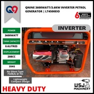 QNINE 3600Watt/3.6KW Inverter Petrol Generator LT4500Eio | 6 Months Warranty