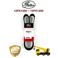 12PK 1250 1260 1270 Gates USA Micro V Fan Belt 12PK1250 12PK1260 12PK1270