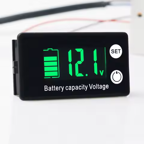 Battery Capacity Tester Level Indicator DC 7-70V Voltage Meter Li-ion Lead-acid LiFePO4 LFP Digital 