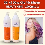 BEAUTY ONE Shampoo and Conditioner for Dyed Hair 1000ml, Specialized for Dyed Hair, Helps Hair Fade 