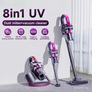 8in1 Cordless Vacuum Cleaner 15Kpa Wireless Dust Mite Vacuum Cleaner UV99.9% Mite Remover