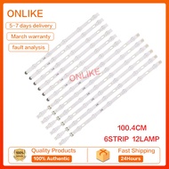 Samsung UE49MU6200 UE49KU6100K BN96-40632A 40633A LM41-00335 TV backlight strip UA49MU6100K UA49KU68
