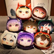 Genshin Impact Plush Sofa Cushion Pillow Hutao Raiden Shogun Klee Keqing Ayaka Paymon Eula Qiqi Gany