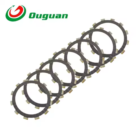 ouguan for Suzuki GSX400 GS450 GS500 APRILIA RGV250 RGV 250 DR350 DR 350 RS250 Clutch Friction Discs