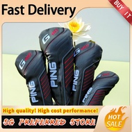 PING G410 Golf Headcover for Driver Fairway Hybrid head cover putter protective cover PU Leather Wat