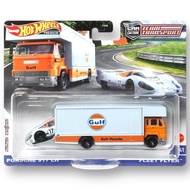 Hotwheels Team Transport | Porsche 917 LH Gulf Scale 1:64