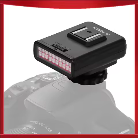 ORDRO LN-3 Studio IR LED Light USB Rechargeable Infrared Night Vision Infrared Illuminator for DSLR 