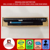 ORIGINAL NEW DELL 14 3421 15 3521 17R 5721 V2421 V2521 3440 3540 BATTERY 4 CELLS 40Wh XCMRD, 0MF69, 
