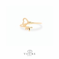Yours Jewel 916 Gold Cloe Ring (Emas 916 Gold Cincin ) ** Free Engraving **