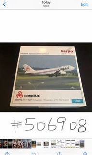 徵求 Herpa 506908  1:500 Cargolux B747-400F 開鼻