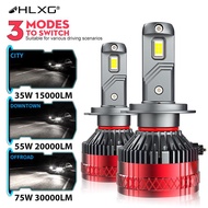 H7 LED Canbus 2023 Newest Changable Headlights H11 9012 HIR2 H8 H9 9005 9006 HB3 HB4 6000K 3 Modes K