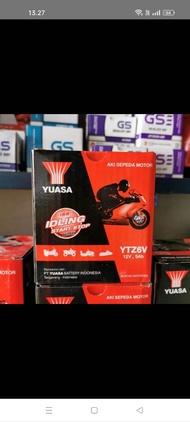 Aki Vario / Yuasa MF YTZ6V 12V 5Ah / Aki Nmax Aerox Lexi Satria Fu BeatPop dll