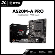 MSI A520M-A PRO | AM4 Motherboard AMD | Ryzen 5 5500
