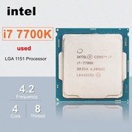 Used Core I7 7700K 4.2GHz Quad-Core Eight-Thread Processor LGA 1151 Cpu
