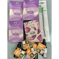The Body Shop White Musk 2ml / The Body Shop Full Rose 2ml / The Body Shop Vitamin C 7ml