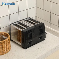 [Koolsoo] Electric Toaster 4 Slices Adjustable Settings Wide Slots Breakfast Machine