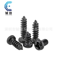 Phillips Self-Tapping Self-Tapping Phillips Black Self-Tapping Screw M1-M4 Screw Plate Head Round He