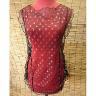 Star Glitter Mesh Shirt