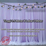 Double Layer Tile Backdrop Background 3.5 M High x 3 M Wide