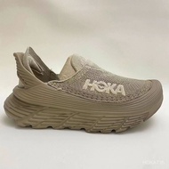 [HOKA]Hoka Restore TC SlipOn Kasut larian luar untuk lelaki dan wanita. Reka bentuk jaring bernafas 