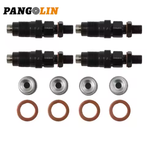 4pcs TD27 Fuel Injector Nozzle 16600-43G23 1660043G23 Fits NISSAN NAVARA TD27 D21 2.7L Diesel Fuel I