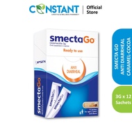 Smecta Go Anti Diarrheal Oral Suspension Caramel-Cocoa (3g x 12's)