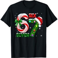Funny 67 Christmas Shirts 6 7 Meme Pajamas Holiday T-Shirt