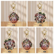 Christmas KeyChain Women 3 Vees Key Chain for Men Velvet Vox Valentino Key Ring Alastor Acrylic Keyr