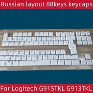 Satu set penuh G915 KeyCaps untuk Logitech G915TKL G913TKL G913 G915 Papan Kekunci Wayarles Jerman P