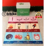 Flashcard Hijaiyah - Flash Card Hijaiyah Kinsky Iqro Balita- Flashcard Anak Islam - ORIGINAL
