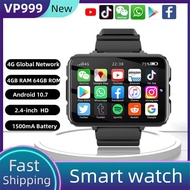 Rainbuvvy VP999 4G Smart Watch 2.4inch AMOLED Screen 4GB ROM 64GB RAM With GPS WiFi SIM Slot 1500mAh
