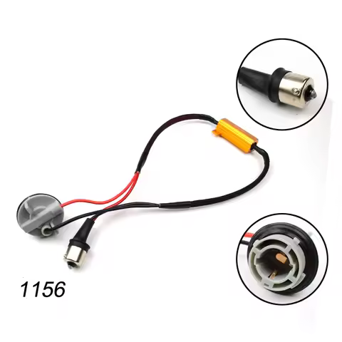 50W 6/8ohm 1156 P21W PY21W BAU15S 1157 P21/5W T20 7440 7443 T25 3157 Load Resistance Canbus Decoder