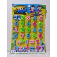 Children's Educational Toys magnetic Puzzle game SMALL NUMBERS FU 1132 / small magnetic game numbers