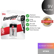 9V Energizer Max Alkaline Battery (2pcs)