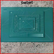 BEBET Paper Cutting Pad, Double Sided PVC Cutting Board, Durable Self-healing A1/A2/A3/A4/A5/A6 Grid